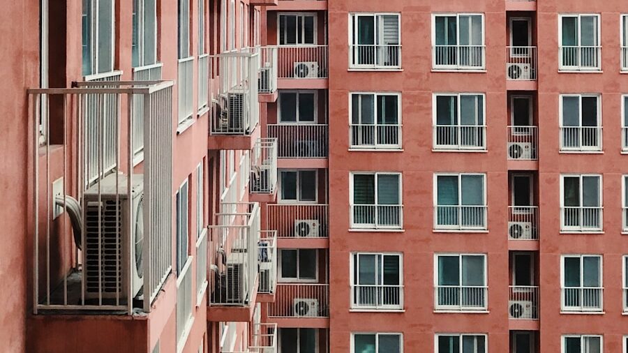 brown building